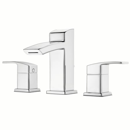 Pfister Pfister Kenzo Two Handle Widespread Lavatory Faucet - Closed Chrome LG49-DF2C